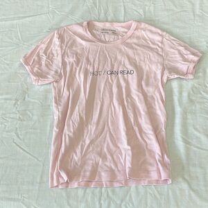 Hot/can read baby tee